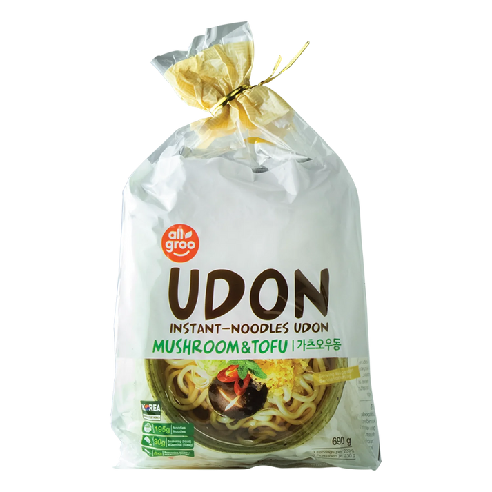 ALLGROO Udon Champignons en Tofu 690 G