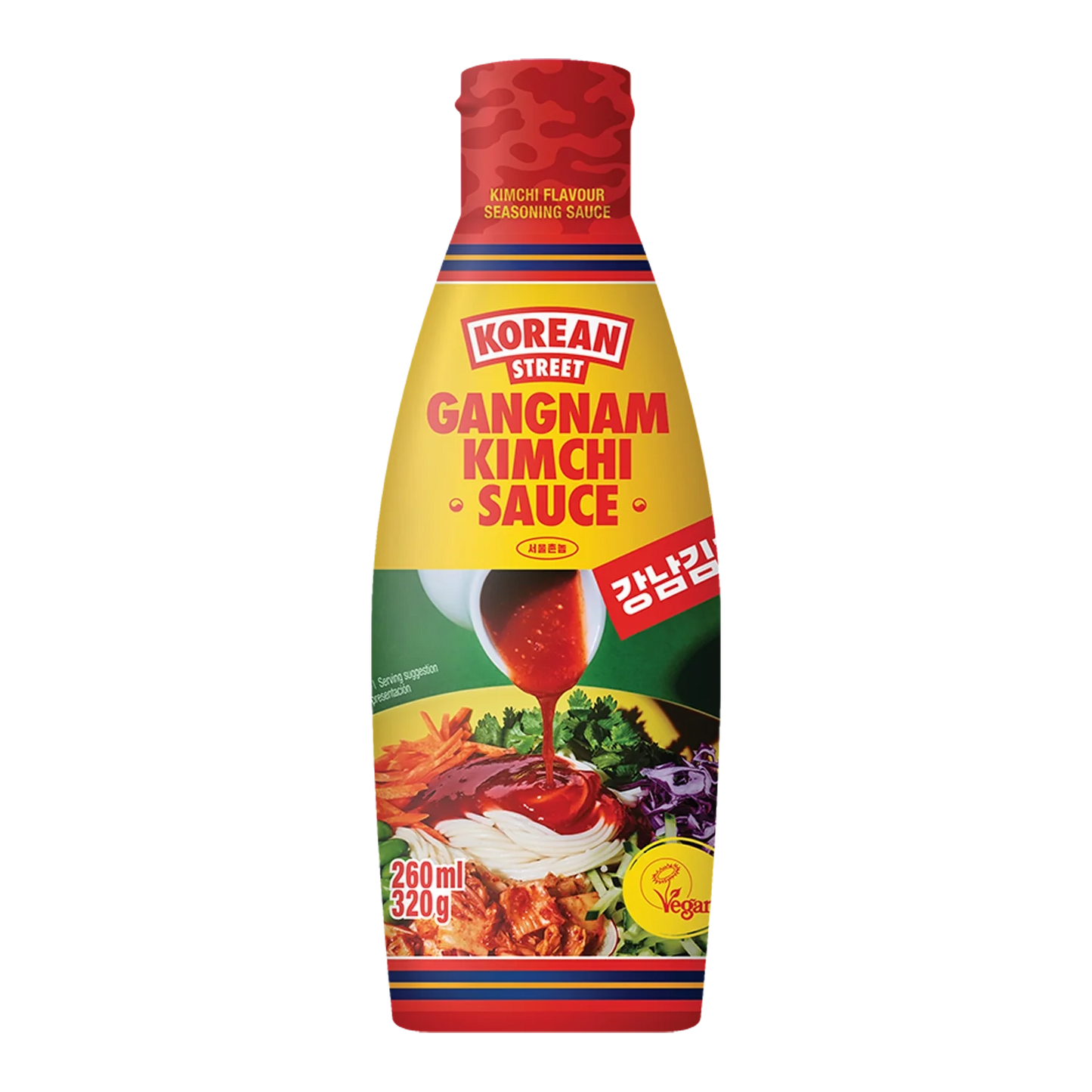 KOREAANSE STRAAT Gangnam Kimchi-saus 260ML