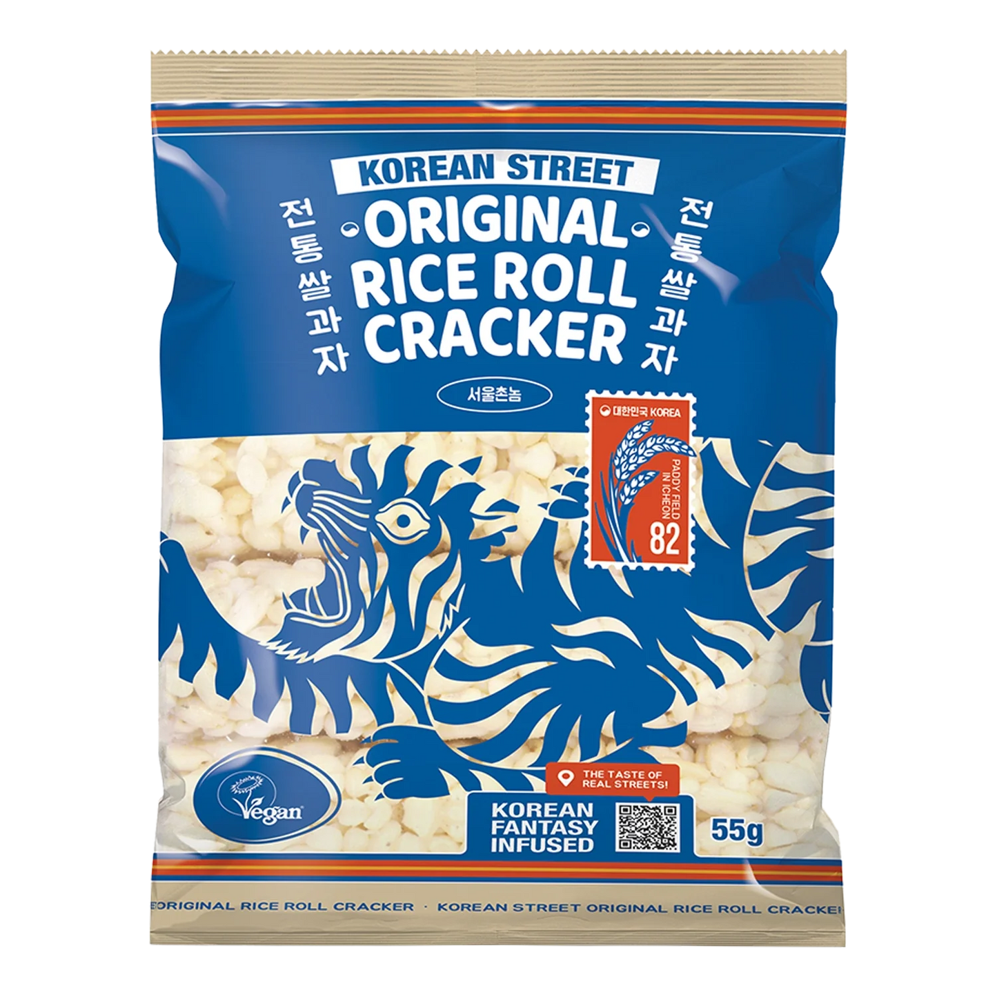 KOREAN STREET Reis Cracker Original 55G