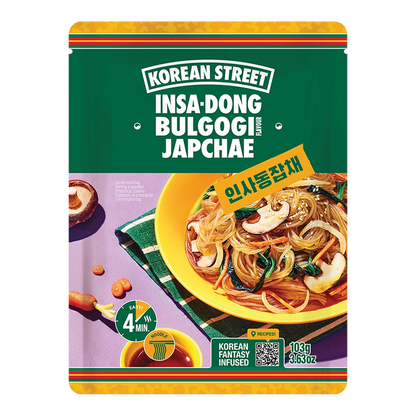 KOREAANSE STRAAT Japchae Bulgogi 103G
