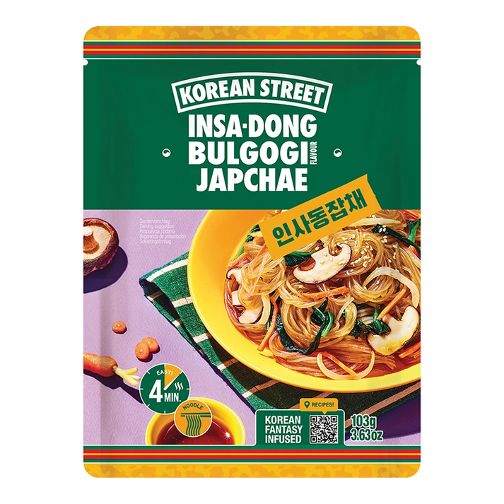 KOREAANSE STRAAT Japchae Bulgogi 103G