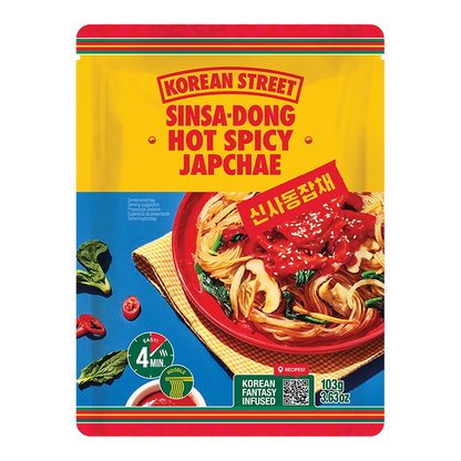 KOREAANSE STRAAT Japchae Hot 103G