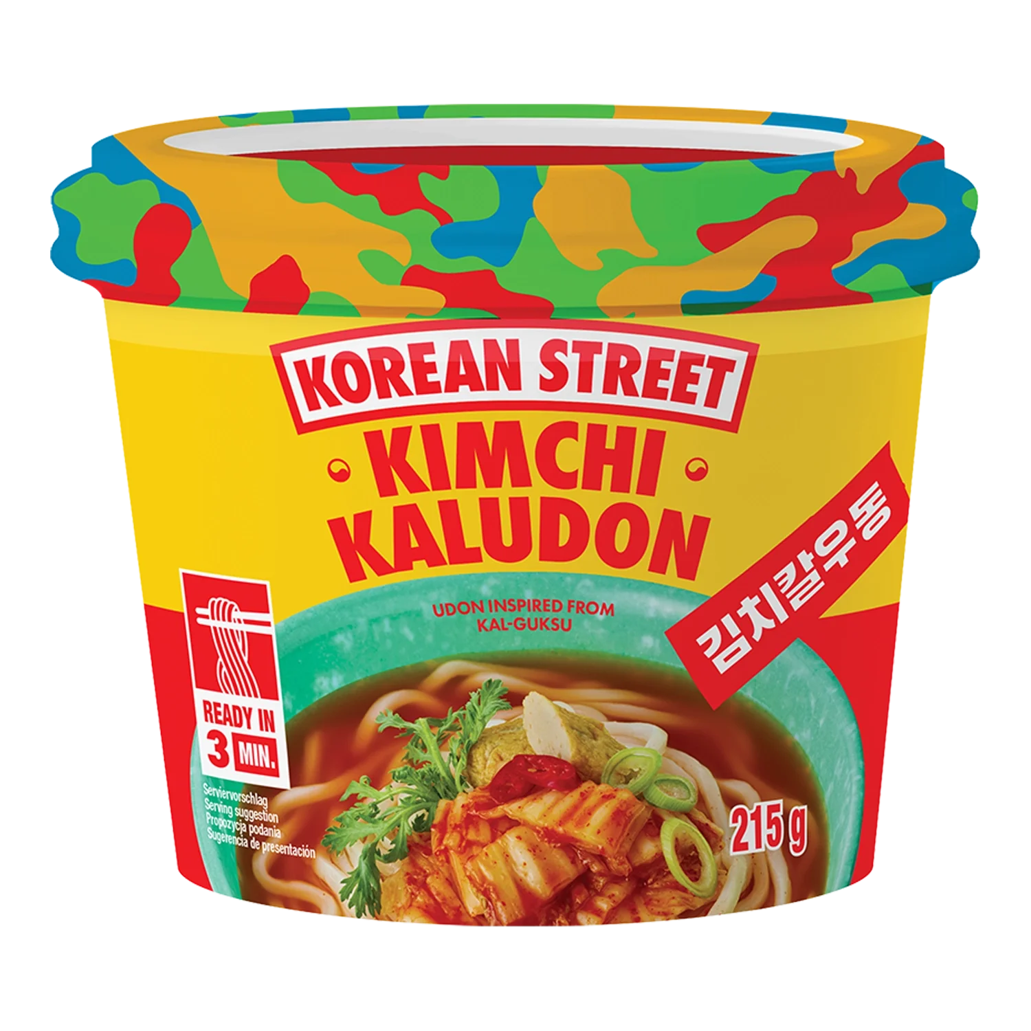 KOREAN STREET Inst. 215G Nudeln Kaludon Kimchi