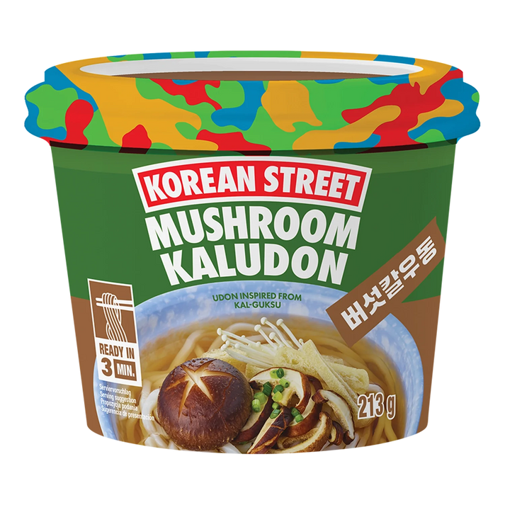 KOREAANSE STRAAT Inst.Noodles Paddestoel Kaludon 213G