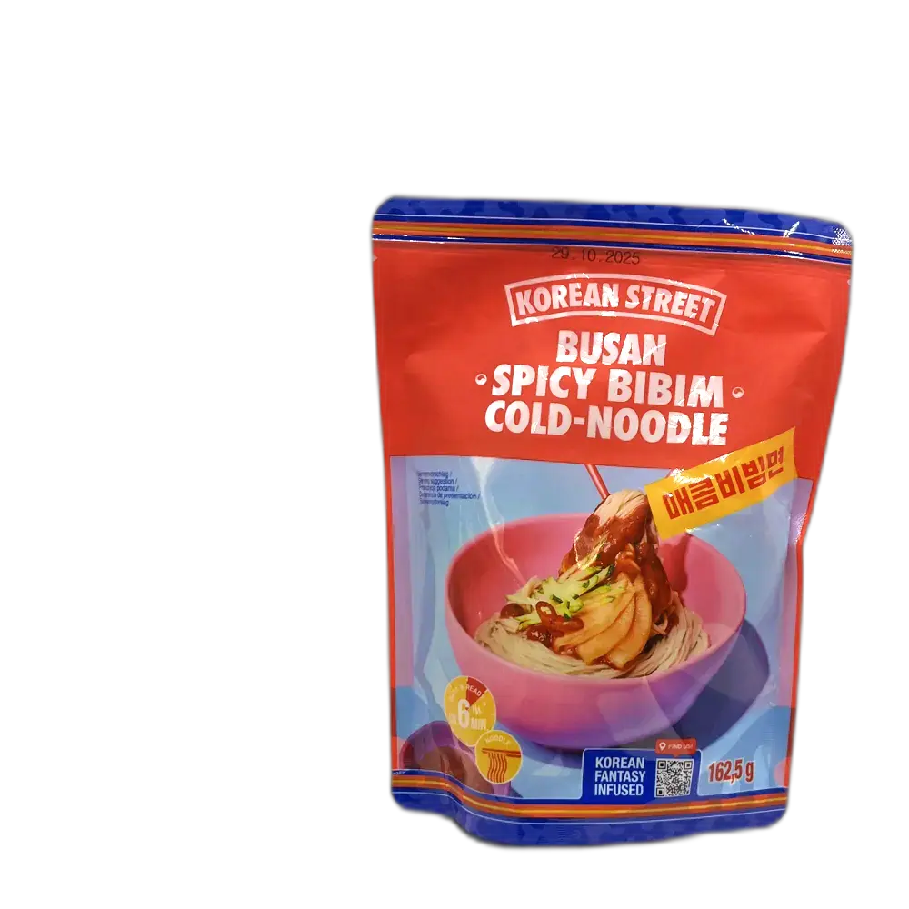 KOREAANSE STRAAT Bibim Koude Noodle Busan Pittig 162,5G