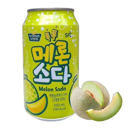 SFC Bio Melon Soda – sprankelende limonade met meloensmaak 350ml