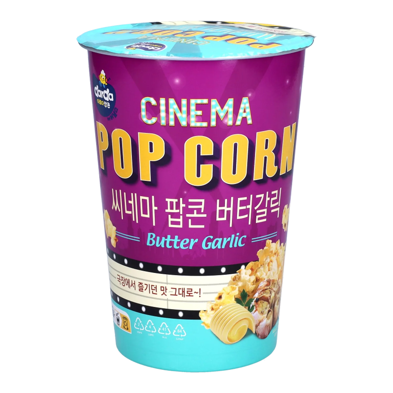 DARDA Cinema Popcorn Butter & Knoblauch 45G