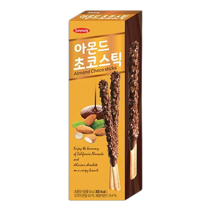 SUNYOUNG Amandel Big Choco Sticks 54G