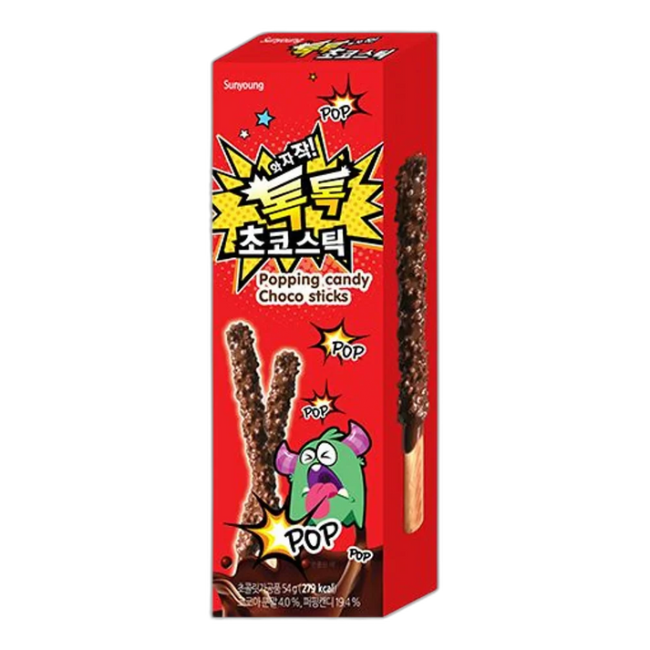 SUNYOUNG Grote knallende snoepchocosticks 54G