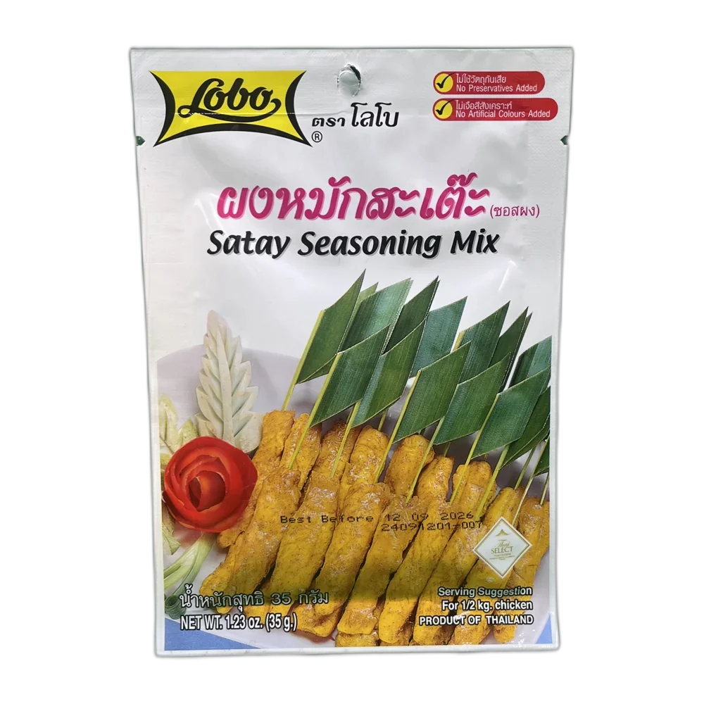 LOBO kruidenpasta zakje 100G satémarinade 35G