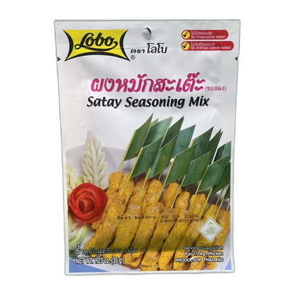 LOBO kruidenpasta zakje 100G satémarinade 35G