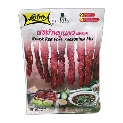 LOBO kruidenpasta zakje 100G varkensger. rood
