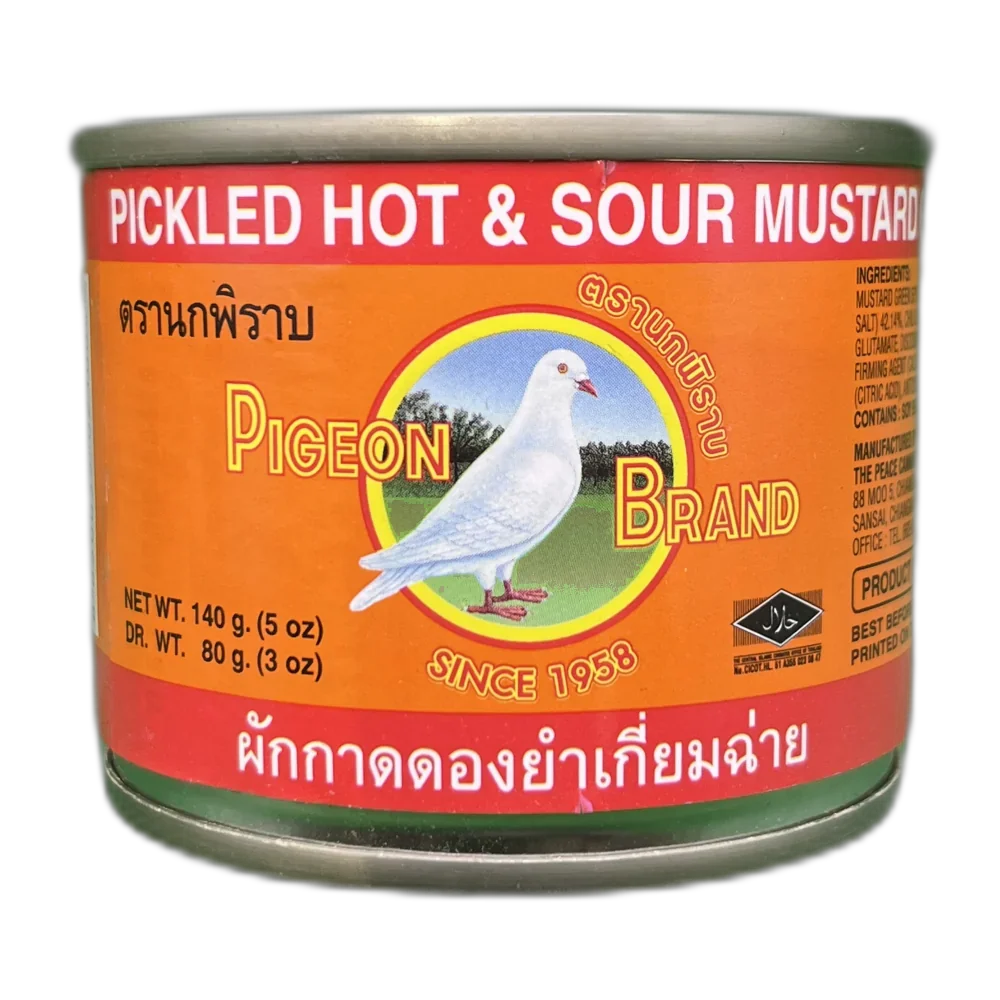 DUIFMERK Ingelegde Mosterd Groene Chili 140G