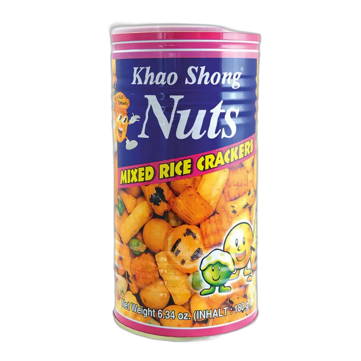 KHAO SHONG Rijstcrackermix 180G