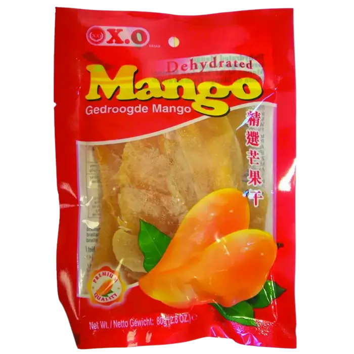 X.O Gedroogde Mango 80G