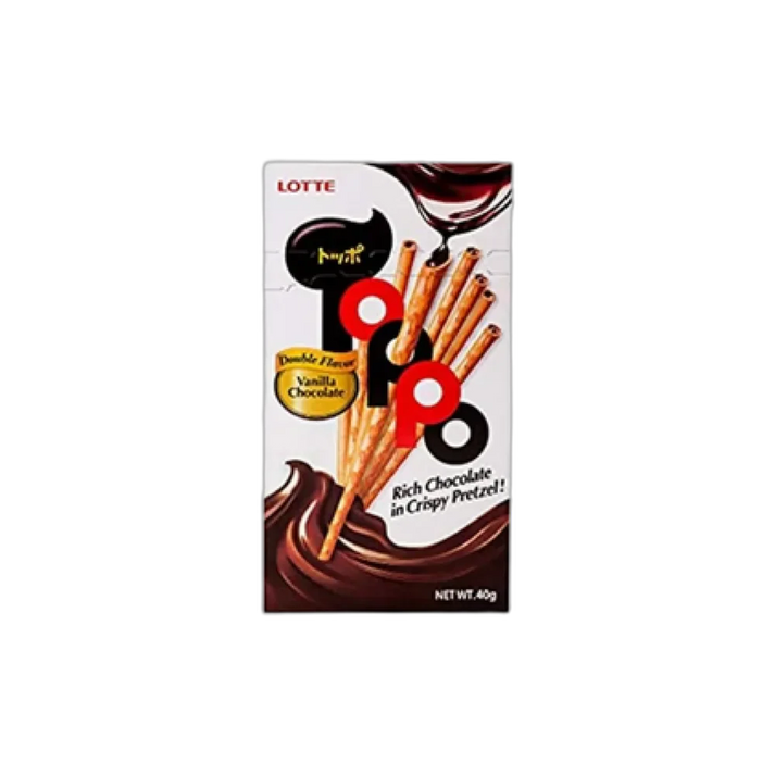 LOTTE Toppo Vanille Chocoladesticks 40G