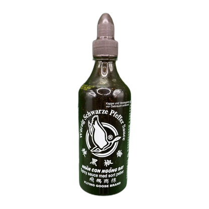 FLYING GOOSE Spicy Black Pepper Sauce Fl 455ML