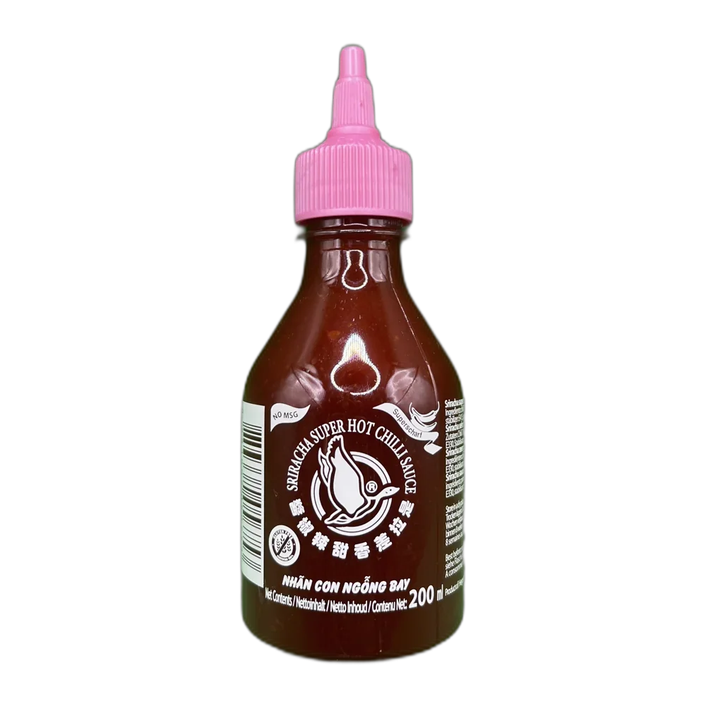 VLIEGENDE GANS Sriracha Extra Heet, Geen MSG 200ML