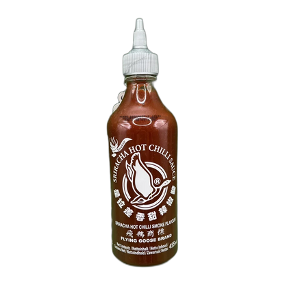 FLYING GOOSE Sriracha Smokey gerookte smaak 455ML