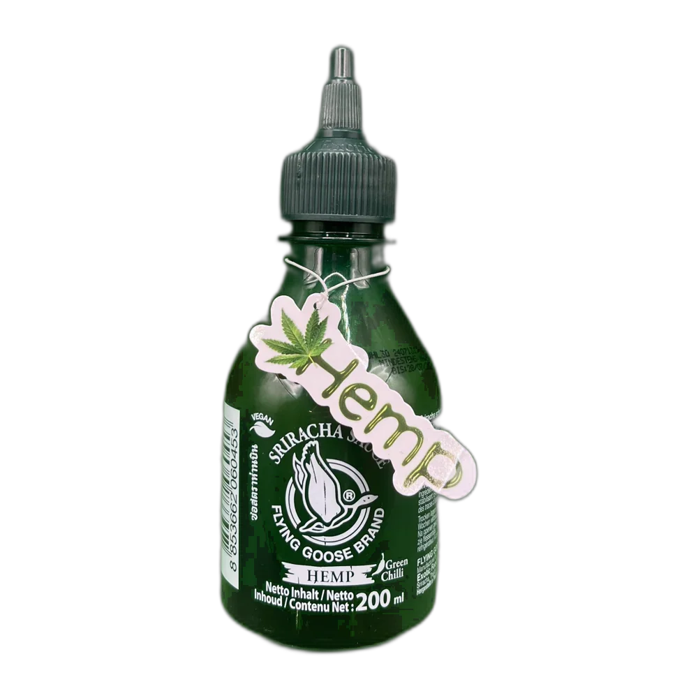 FLYING GOOSE Sriracha Hennep Hennepzaadolie 200ML