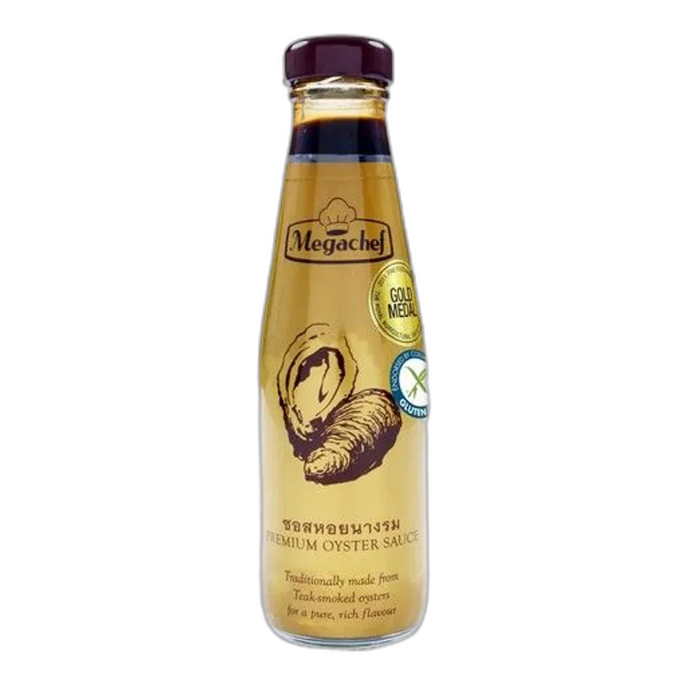 MEGACHEF Oestersaus 230G – Glutenvrij & premium kwaliteit uit Thailand