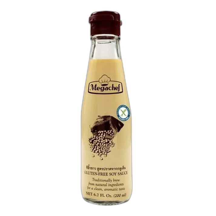 MEGACHEF Glutenvrije sojasaus - 200 ml premium kruidensaus uit Thailand