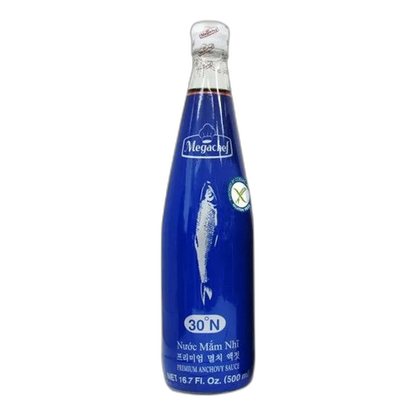 MEGACHEF Ansjovissaus – Glutenvrije premium vissaus 500ML