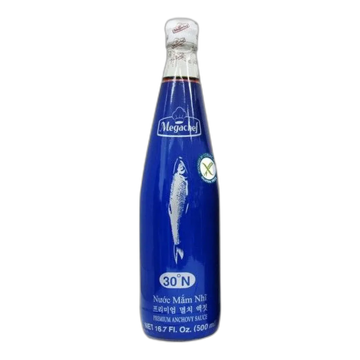 MEGACHEF Ansjovissaus – Glutenvrije premium vissaus 500ML