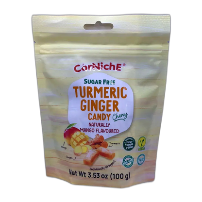 CORNICHE Kurkuma Gember Snoep Mango 100G