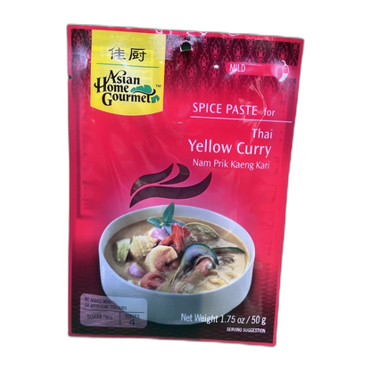 AHG Thai Yellow Curry Paste 50G