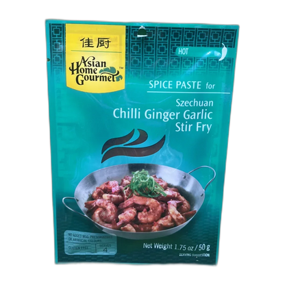 AHG Szechuan Pasta Chili Gember, Knoflook 50G