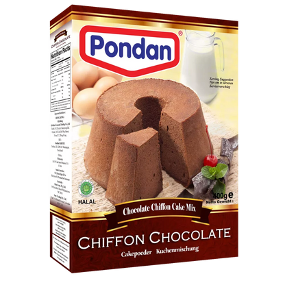 PONDAN Chiffon Cake Chocolade Bakmix 400G