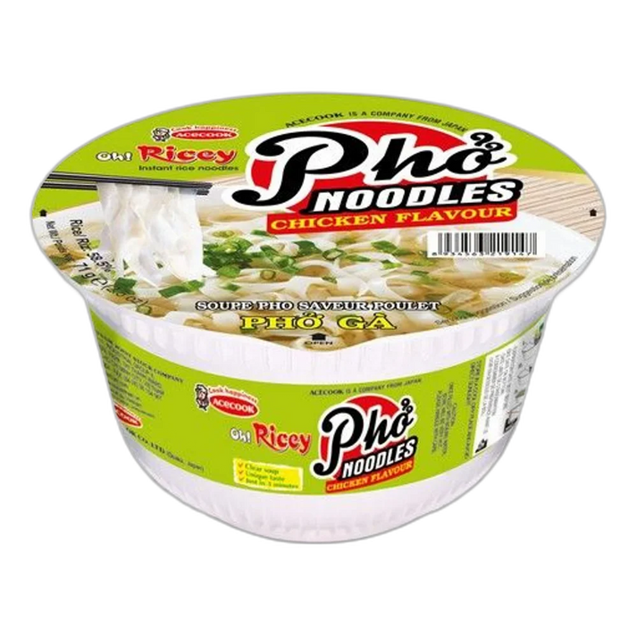 ACECOOK Instant Rijstnoedel Kip Cup 71G