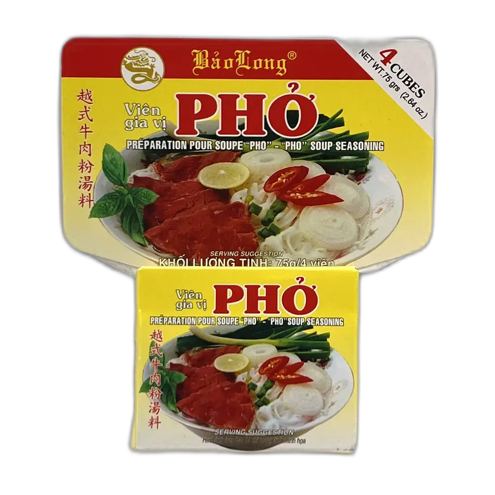 BAO LONG Pho Bo Rundvleesbouillonblokjes 75G