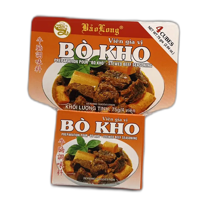 BAO LONG Bo Kho runderbouillonblokjes 75G