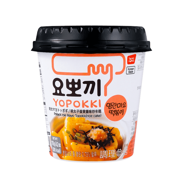 YOPOKKI Ricecake Cup Pollack Roe Mayo 118G
