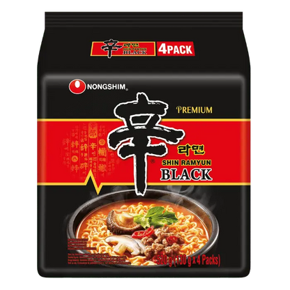 NONGSHIM Instantnoedels Shin Ramyun ZWART 4x130G